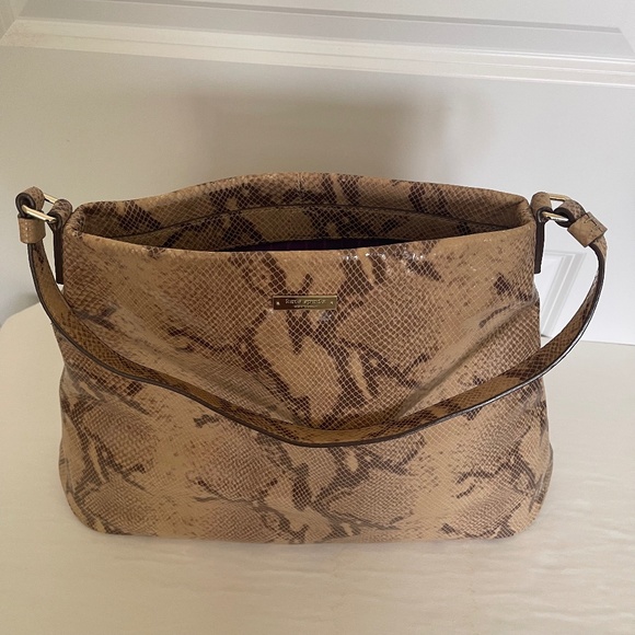 KATE SPADE Snake Print Pattern Shoulder Tote Bag NWOT - Picture 11 of 16